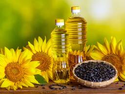Auringonkukkaöljyn tukkumyynti. Sunflower oil wholesale
