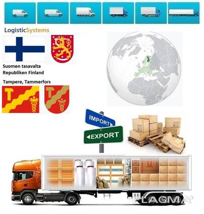 Автотранспортные грузоперевозки из Тампере в Тампере с Logistic Systems
