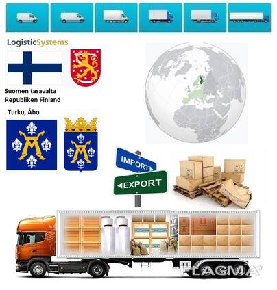 Автотранспортні вантажні перевезення з Турку в Турку разом з Logistic Systems