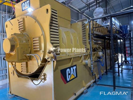 CAT 260-16 (CAT260-16) natural gas gensets 4.5 MW/11kV/50Hz power plant