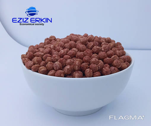 Cocoa Flavored Corn Balls
