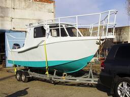 Construction of any sailing and motor boats with aluminum hulls. Custom built.