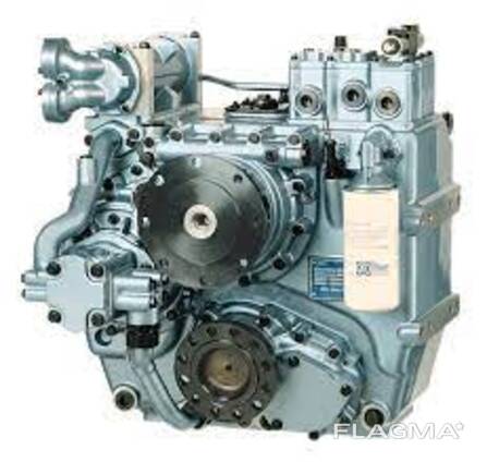 Marine gearboxes ZF1900V. r=2.0:1 (BW190V) 10° V-drive, remote mount marine transmission.