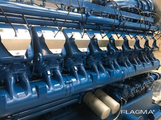 MWM TCG2020V16 natural gas genset (Caterpillar Energy Solutions) 1560kW 10500V 50Hz new