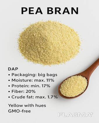 Pea bran