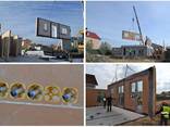 Prefabricated frame-panels for house manufacturing