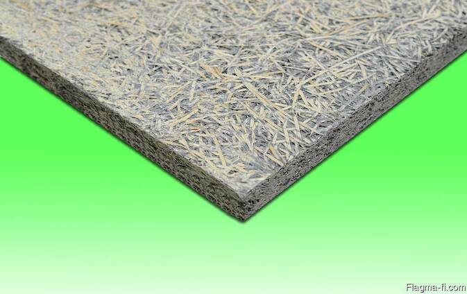 Wood wool cement board / Puuvillan sementtilevy